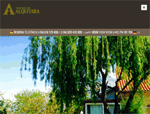 Tablet Screenshot of apartamentosalquitara.com